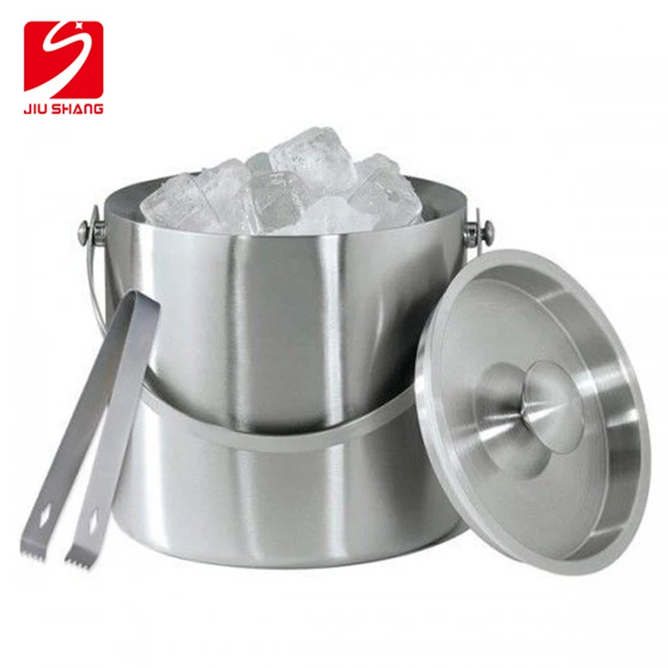 Custom Large Insulated Stainless Steel Ice Bucket With Lid Buy Stainless Steel Bucket 20l