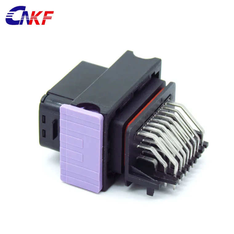 Ecu Series 24 Way Male/female Sealed Black Housing Fci Connectors Buy Ecu 24p Auto Waterproof