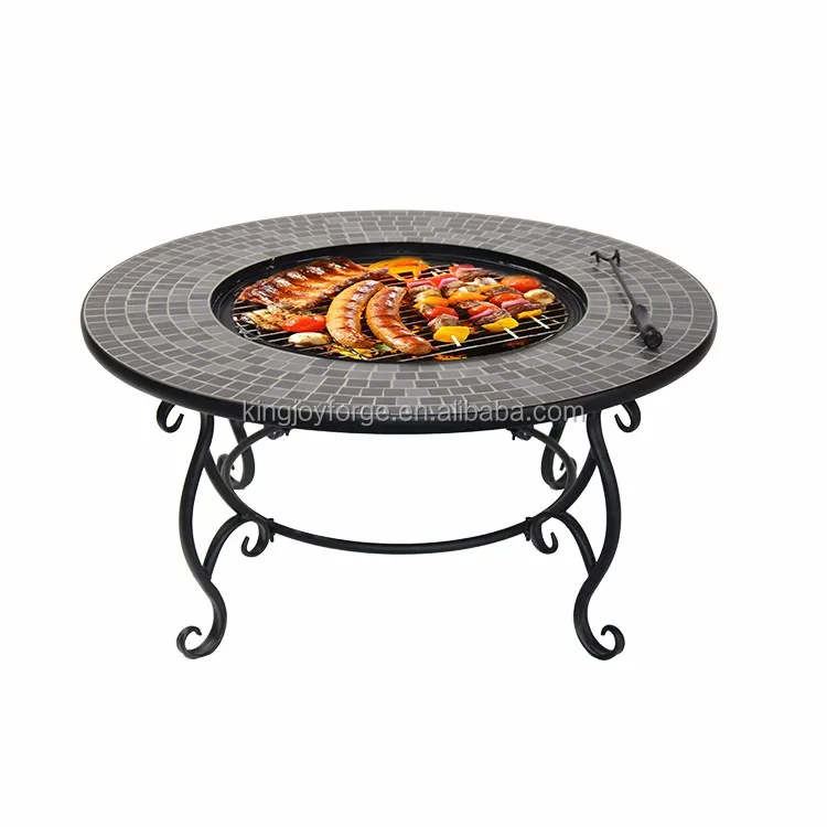 Mesa De Cerámica De Fuego Para El Hogar Y El Jardín,Para Cocinar - Buy