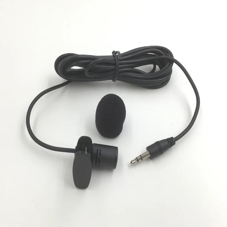 Mikrofoon 3.5mm Jack Mini Wired Condenser mikrofoon Mic vir MS Laptop mikro