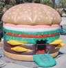 Big hamburger used commercial castle bounce houses for sale