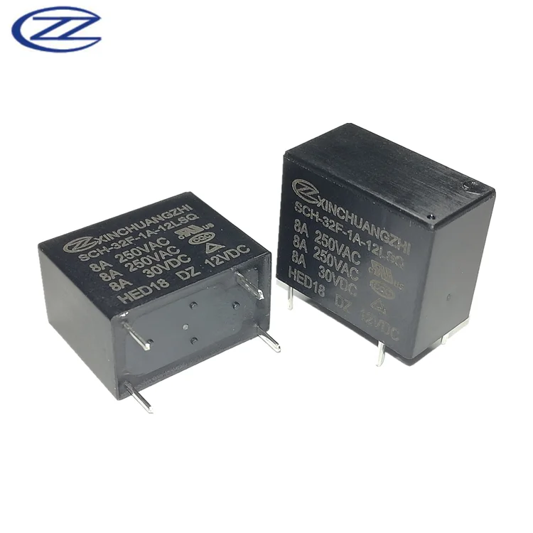 Sch Relay 8a Hk32f Jzc 32f 250vac Power Relay - Buy Relay Hk32f,Jzc 32f ...