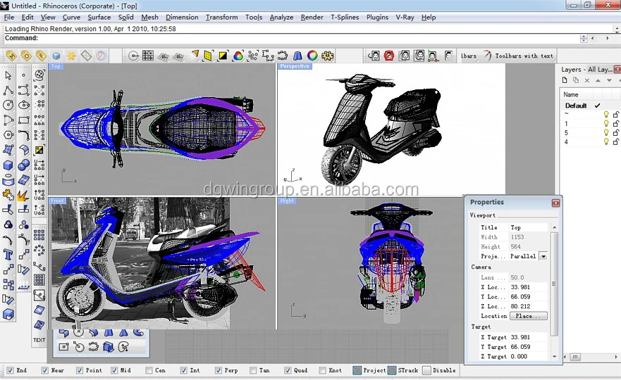 Industriell design programvare