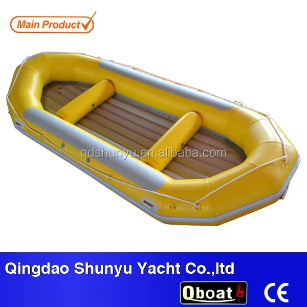 1.8mm PVC Self-Bailing Whitewater River Rafts - Safe & Durable