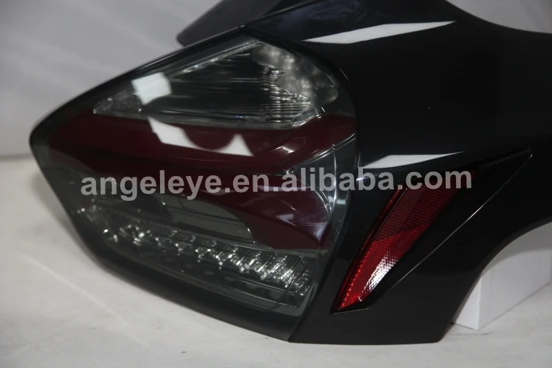Full LED Tail Lamp for Focus 4 Hatchback 2015-2018 year Smoke housing Clear lens SN