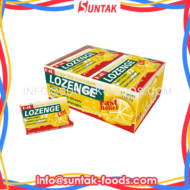 Private Label Throat Lozenge Sugar Free Mint Candy Vitamin C Sugarless