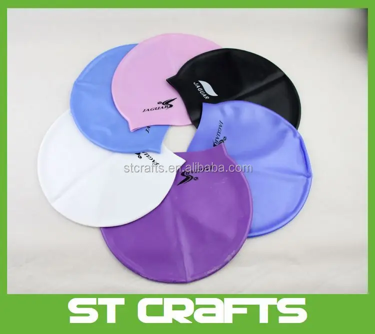 100 Ecofriendly Adult Funny Swim Cap Waterproof Sport Swimming Caps