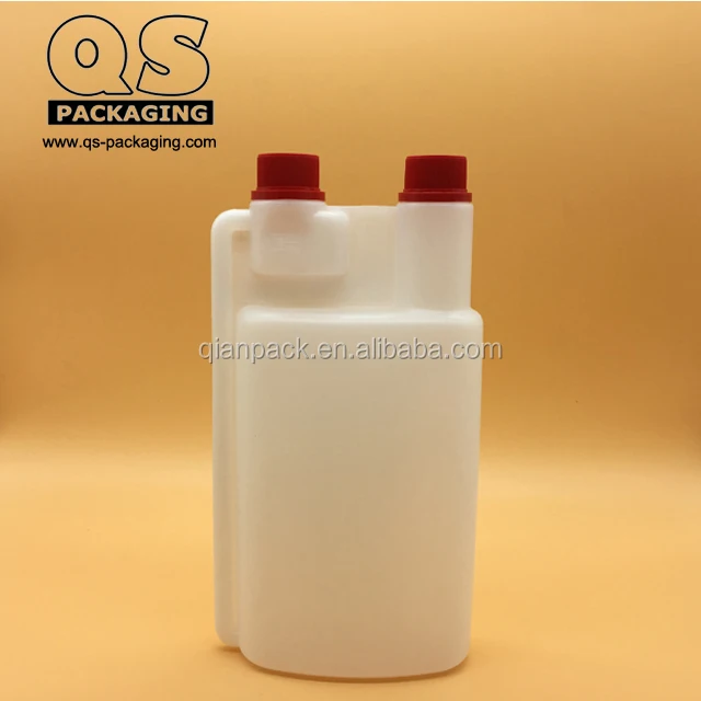 100ml/500ml Twin Double Neck Plastic Fuel Oil Bottle Plastic Fuel