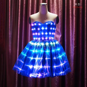 led dress for dance