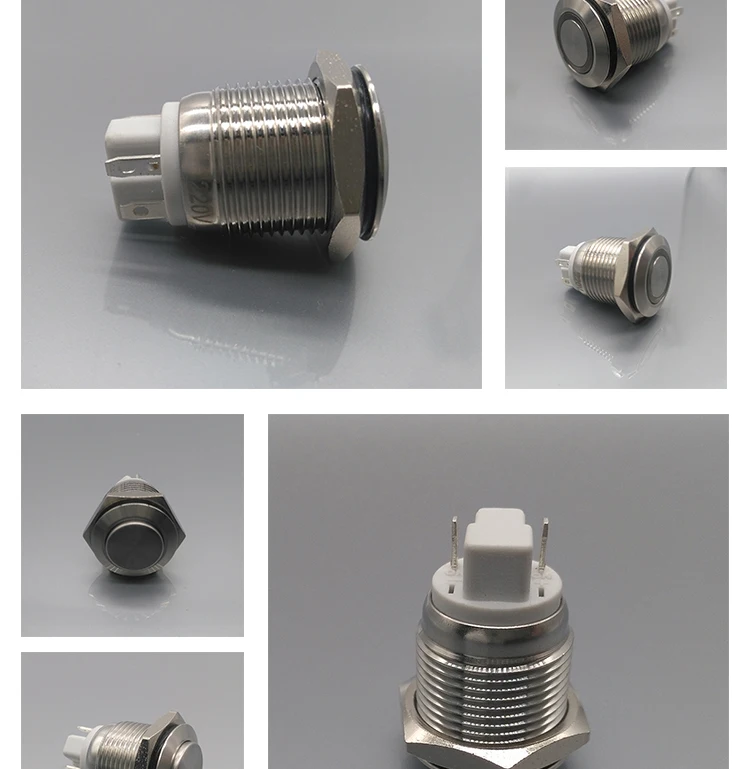 push button switch,momentary push button switch,metal push button switch,16mm push button switch,2 pin push button switch,220 volt push button switch,self-locking push button switch