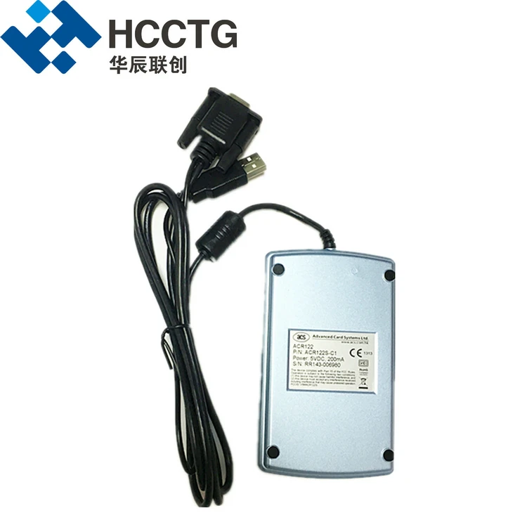 13.56 Mhz External Rs232 Contactless Rfid Smart Card Reader Writer ACR122S Used Mobile Phone
