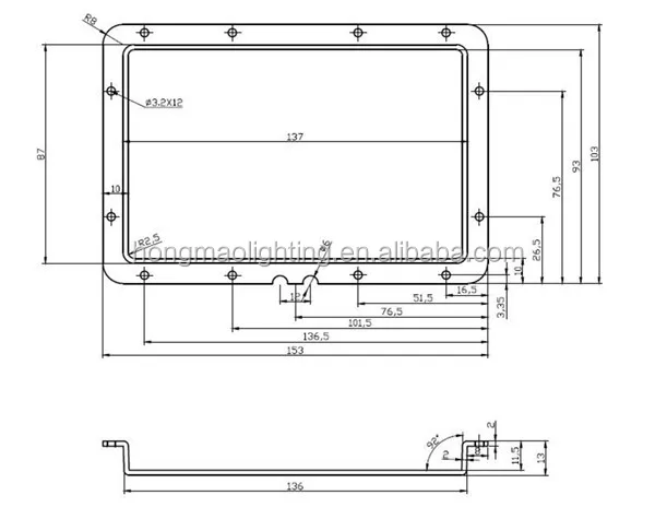 customized lens cover high power led street light lens highway light lens