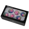 Wholesale A Grade 5-6 cm double Color Preserved Infinity Roses Flower Head From Yunnan