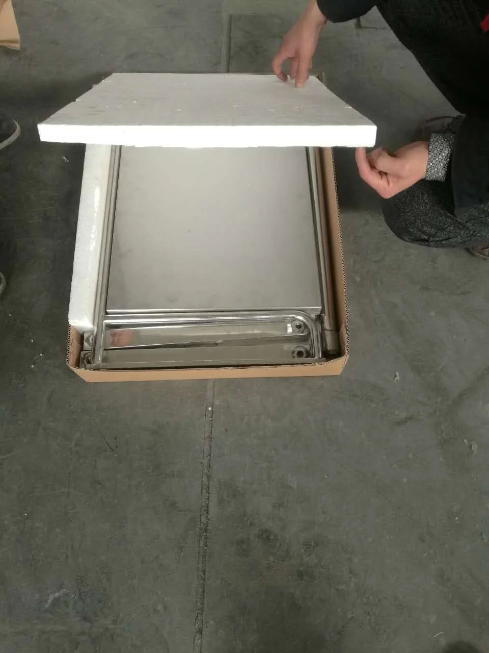 FDA approved 304 stainless steel mayo table instrument trolley