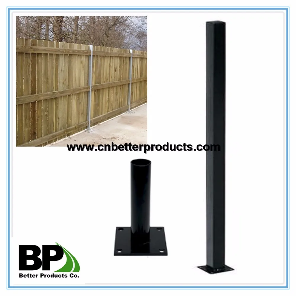 Metal Fence Pole - Buy Metal Support Poles,Metal Pole And Base,Metal ...