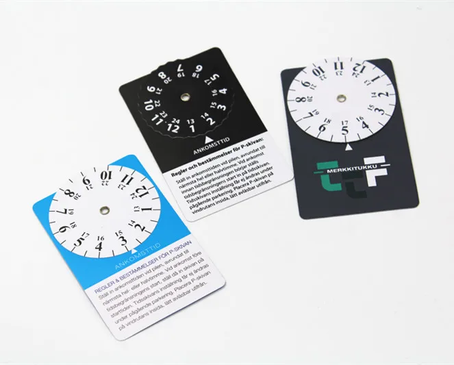 Xc New Design Paper Parking Timer,Parking Clock,Parking Disc Buy