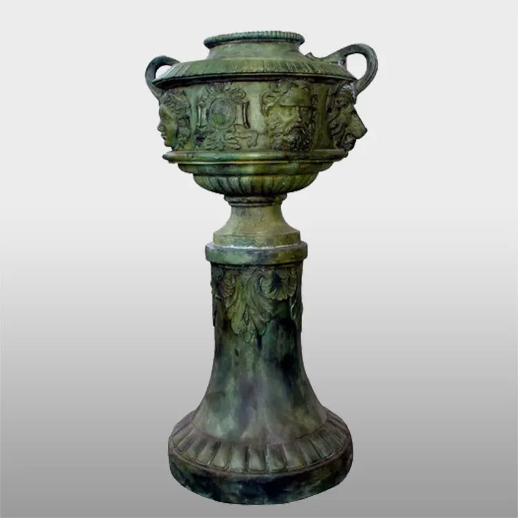 Home Decorative Cast Antique Brass Flower Vase Buy Antique Brass