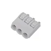 4.00 pitch smd copper 3 pin connector spring screwless terminal block