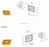 Deep hole drills lathe inserts machine enhanced durability