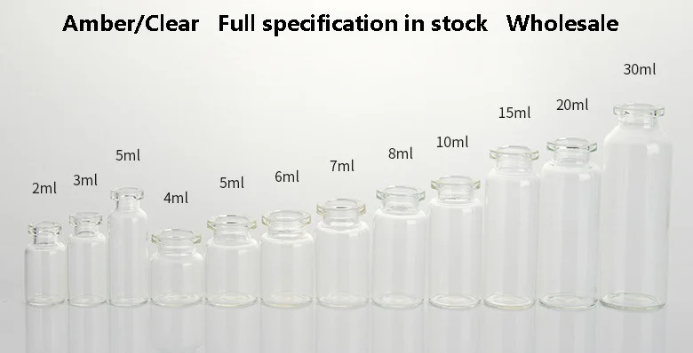 wholesale 4ml 6ml 7ml 8ml penicillins bottle in