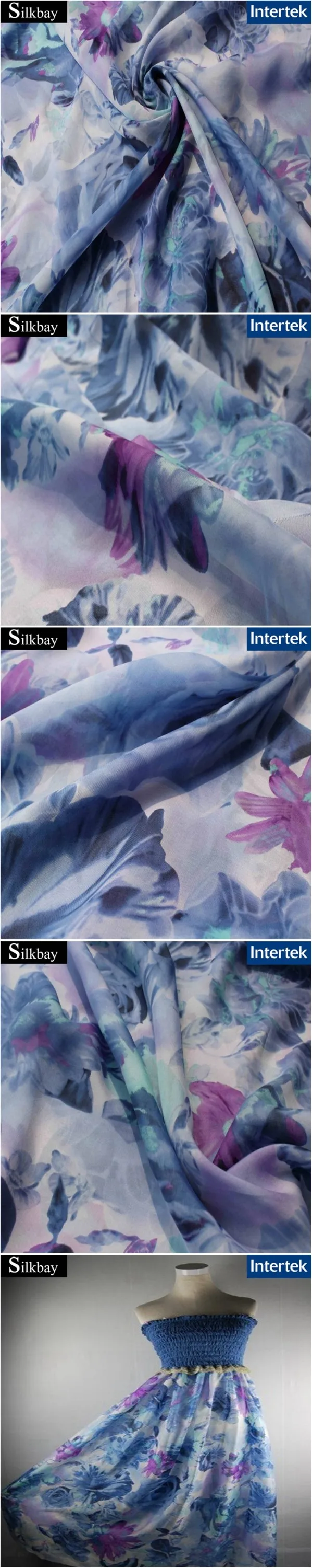 8mm 100 Silk Digital Printed Silk Chiffon Fabric Buy Silk Chiffon