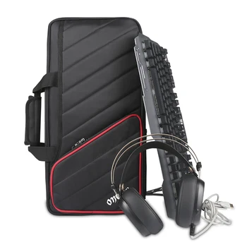 Bubm Gaming Backpack E Sports Pc Keyboard Mouse Headset Bubm Gaming Backpack E Sports Pc Keyboard Mouse Headset Single Shoulder Case Storage Bag