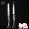 Pillar Crystal Candle holder Candlestick with glass tube MH-Z0165