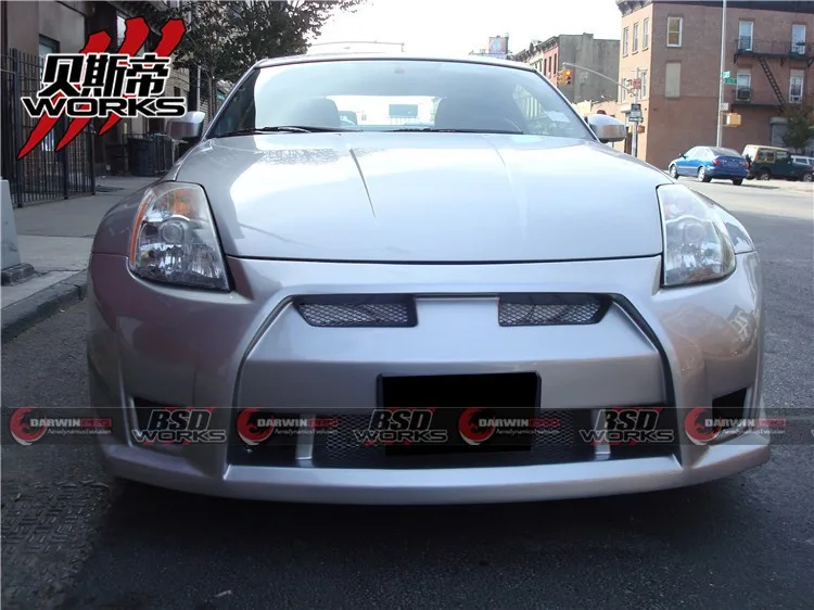 Darwinpro Gtr Style Carbon Fiber Front Bumper For 0308 350z Buy
