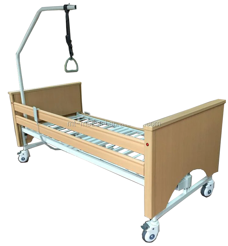 Hospital folding six functions patient furniture electric nursing bed
