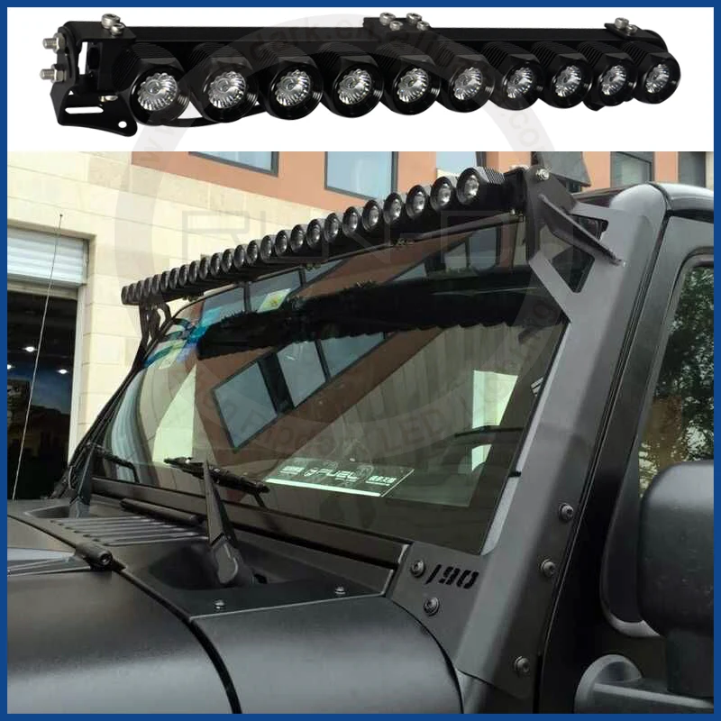 At least last for 5 years !! Most cost effective camper car automatic led bar lights 4x4 combo beam