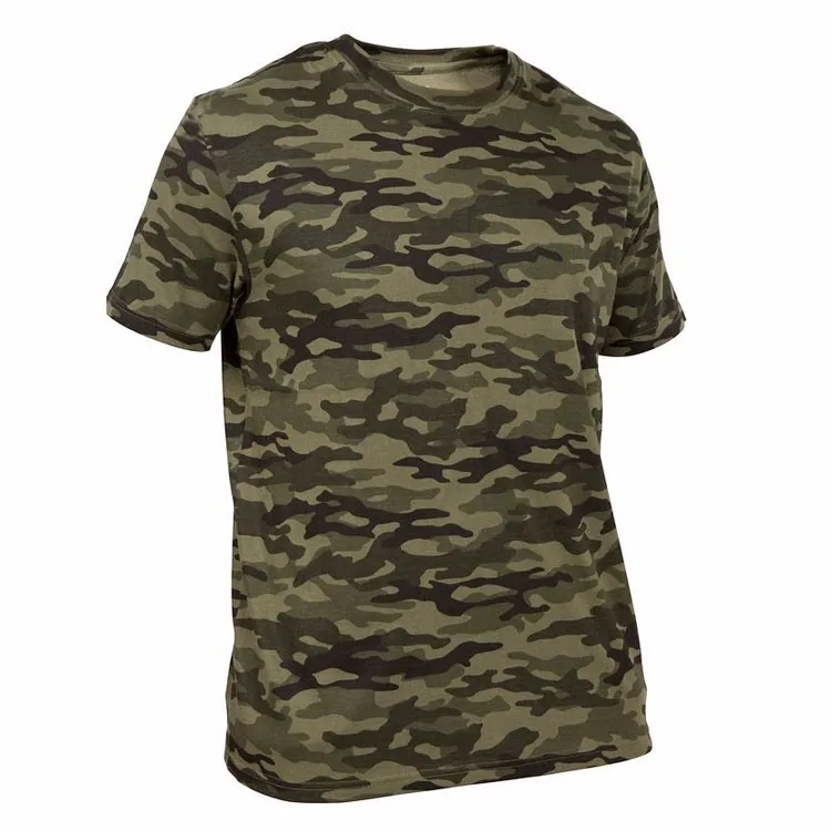 Bulk High Quality Plain Army T-shirt Fashion Blank Camo T-shirt - Buy ...