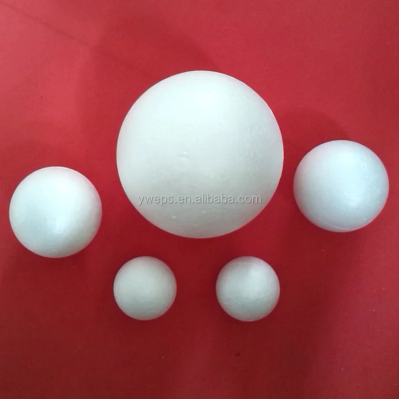 White Foam Packing Ball For Christmas Deco Buy White Foam Packing