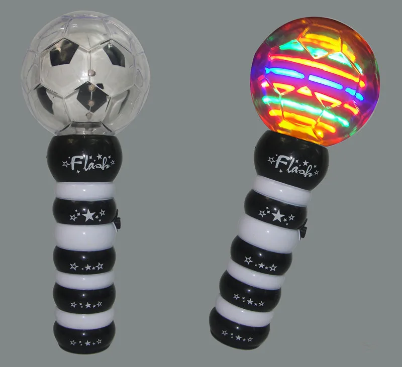 light up spinning ball wand