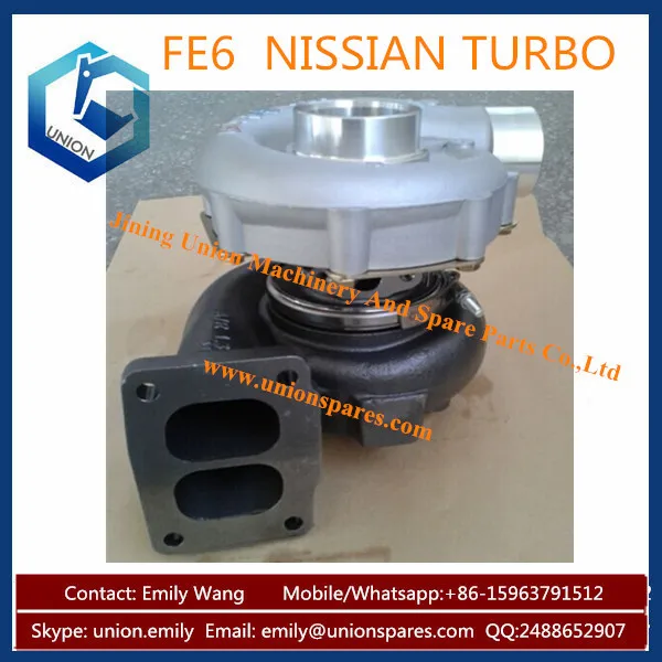 Genuine Quality Fe6 Turbo For Nissan 1420125675 Turbocharger Aboudant