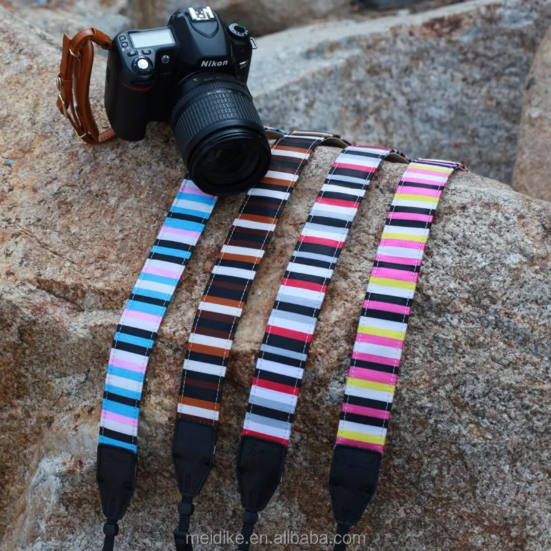 Personalized camera strap vintage neck shoulder massager