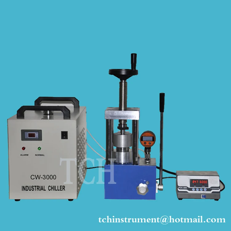 Laboratpry Hot Press Machine For Cylindrical Pellet Samples Powder