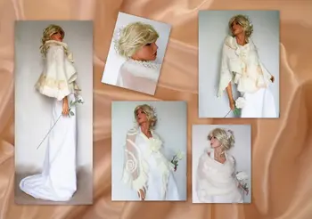 Silk Artistic Wedding Dress Nuno Felted Buy Wedding Dress
