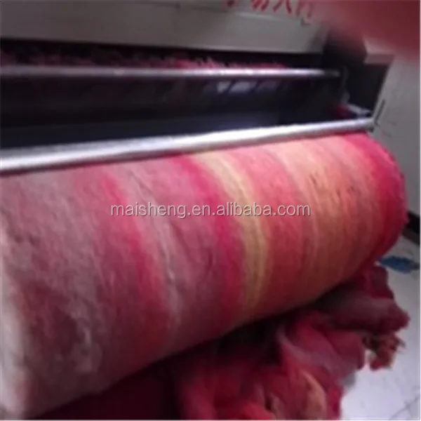 cotton wool rolls making machine/sheep wool combing machine