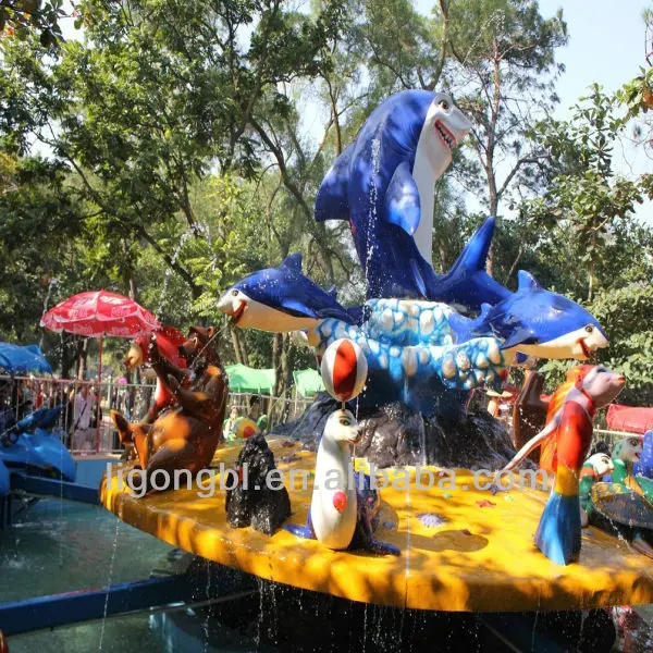 Shark Island amusement kiddie rides