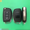 replacement flip key shell 3 button for hyund