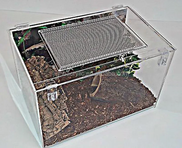 Clear Pet Cage Oem/odm Custom Transparent Acrylic Reptile Case ...