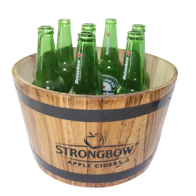 Strongbow Double Wall Wooden Ice Bucket Beer Holder Buy Strongbow Ice
