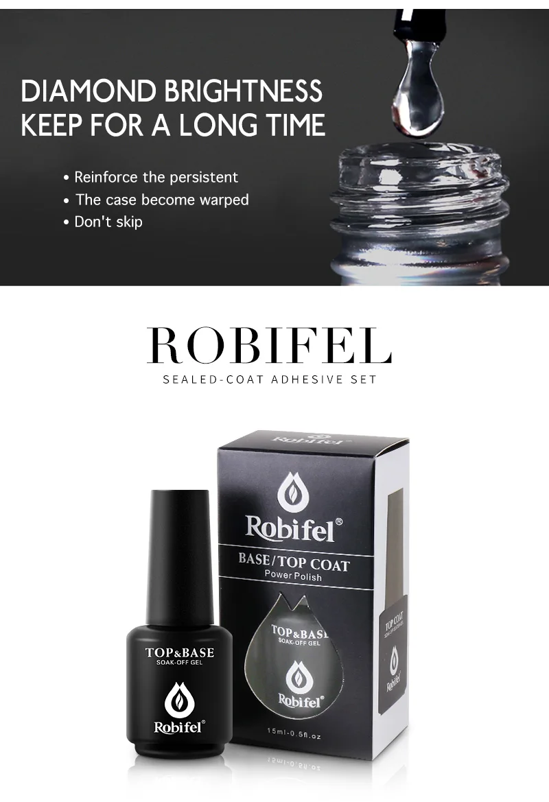 Robifel Peel Off Base Coat Rubber Top Coat Gel Nail Polish Uv Gel Buy
