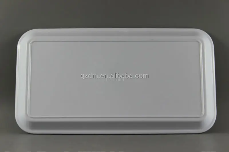 Rectangle Shape Melamine Tray With Dog Print
