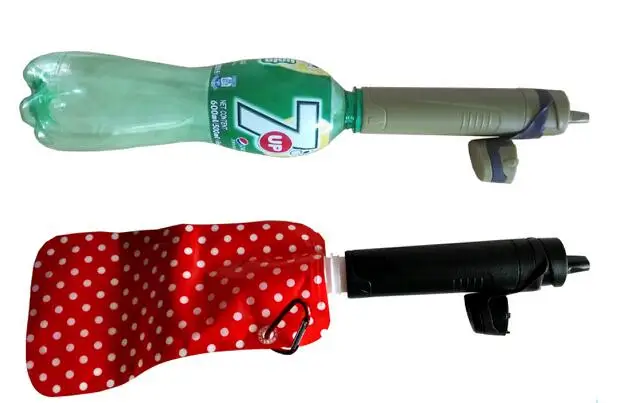 Personal ultra water filter straw, portable water purifier survival kit