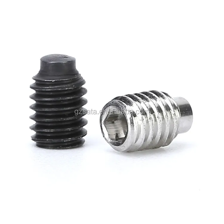 Stainless Steel & Carbon Steel & Alloy Steel Hex Socket Dog Point Set Screws