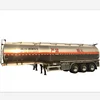 Complete Aluminum Semi trailer including Axle, tire, BLS Kit capacity 33,000 and 36000 liters Semi Trailer.