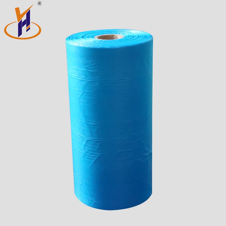 Hot Sale Blue Smooth Waterproof Hdpe Film Roll Printed Plastic Wrapping