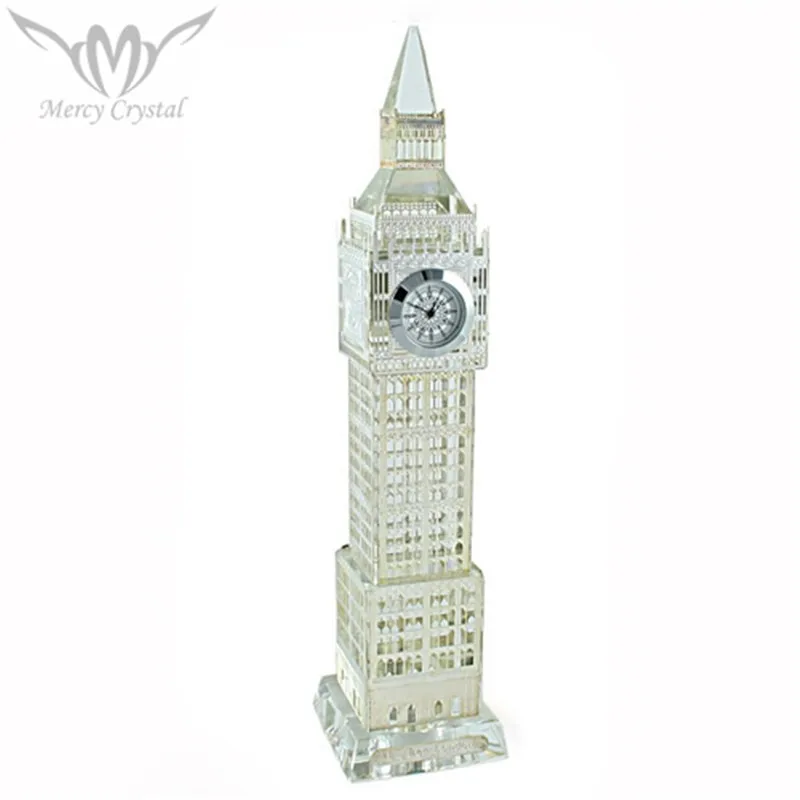 Gold Plated Crystal Big Ben Clock For European Gifts Buy Crystal Big