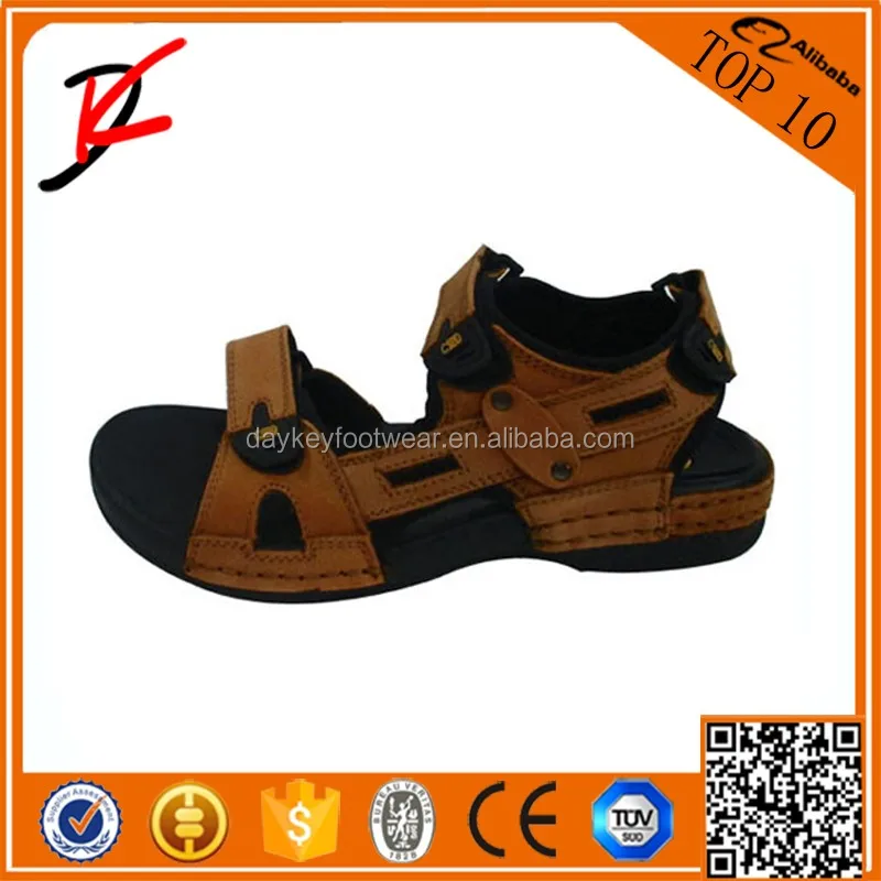 Product Suppliers: Wholesale Fashion Flat PU Sole Sport Beach Men
Leather Sandals Sneakers Cheap in Pakistan